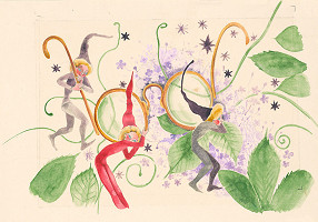 Alžbeta Štefunková-Szabová – Ilustrácia ku knihe Škriatkovia z basy 