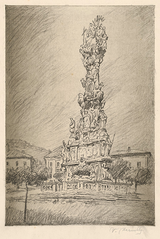 Viktor Hermély – Morový stĺp v Kremnici 