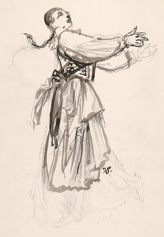 Jaroslav Vodrážka – Dievča 