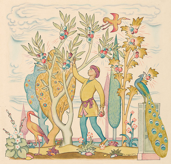 Emil Makovický – Rozprávka o Aláaddínovi a čarovnej lampe IV 