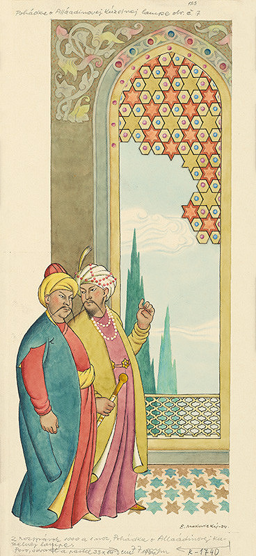 Emil Makovický – Rozprávka o Aláaddínovi a čarovnej lampe VIII 