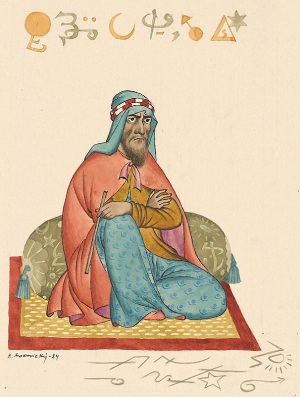 Emil Makovický – Rozprávka o Aláaddínovi a čarovnej lampe XI 