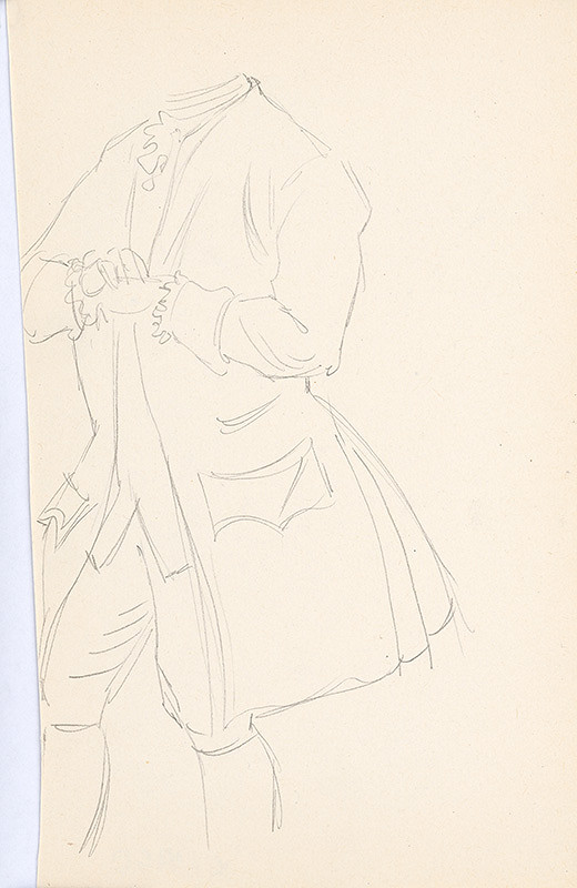 Fedor Klimáček – Kostýmová štúdia III. 