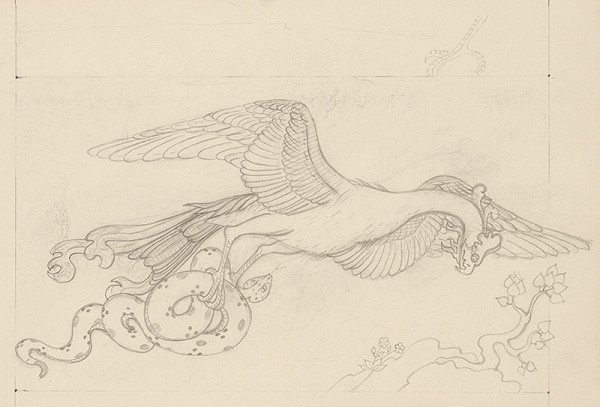 Emil Makovický – Rozprávky z tisíc a jednej noci. Štúdie. (Štúdia č.27) 