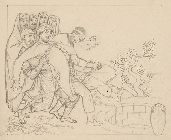 Emil Makovický – Rozprávky z tisíc a jednej noci. Štúdie. (Štúdia č.29) 