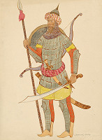 Emil Makovický – Rozprávky z tisíc a jednej noci. Štúdie. (Štúdia č.1) 