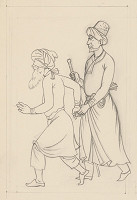 Emil Makovický – Rozprávky z tisíc a jednej noci. Štúdie. (Štúdia č.8) 