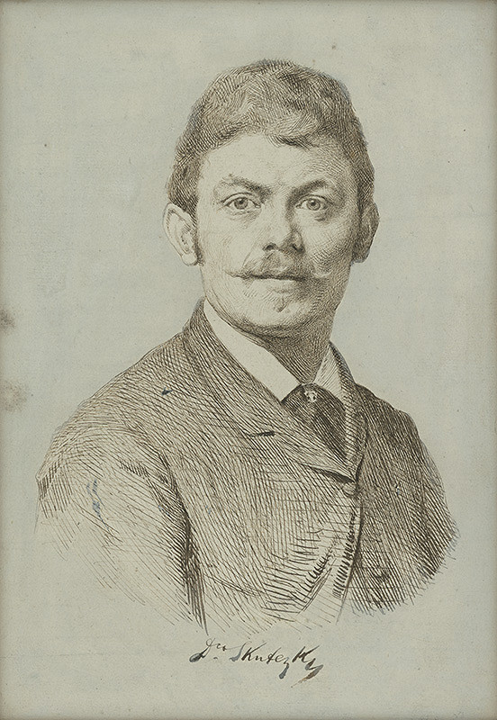 Dominik Skutecký – Autoportrét 