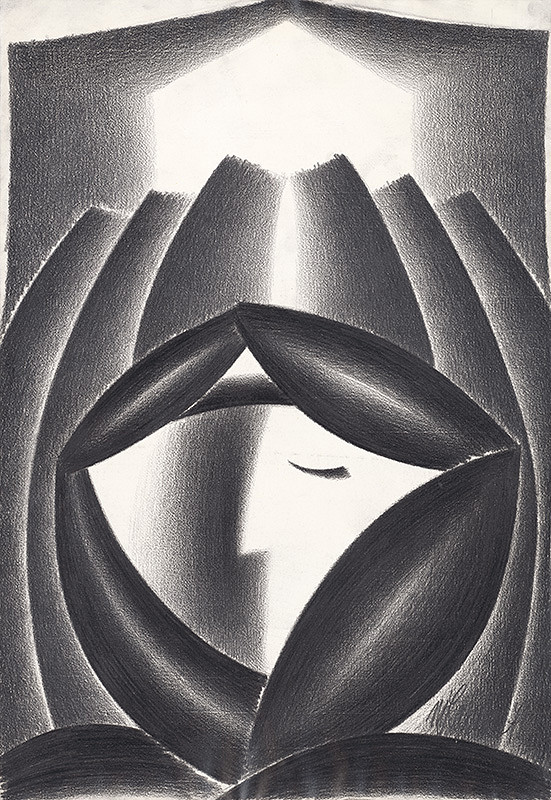 Milan Laluha – Žena v šatke II. 