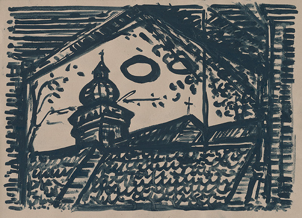 Július Szabó – Kostol v Držkovciach 