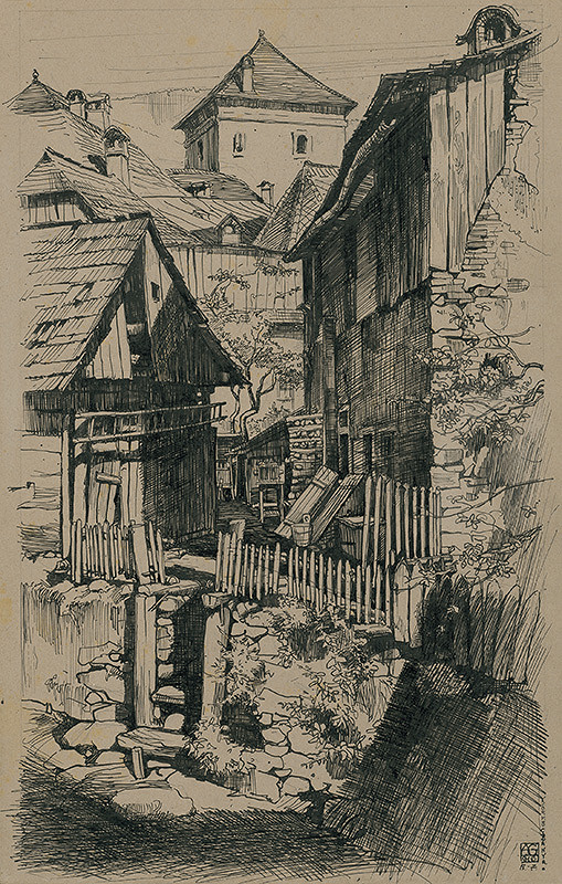 Gejza Angyal – Pri kremnickom potoku