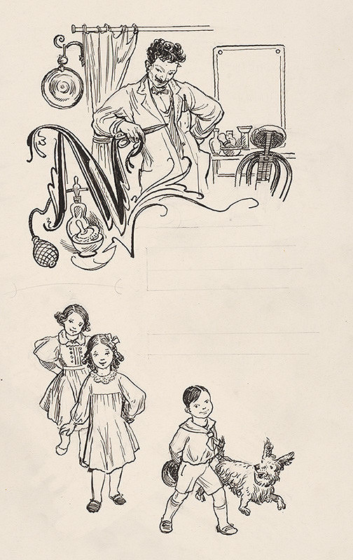 Jaroslav Vodrážka – Náš holič, pán Harkabúzy... 