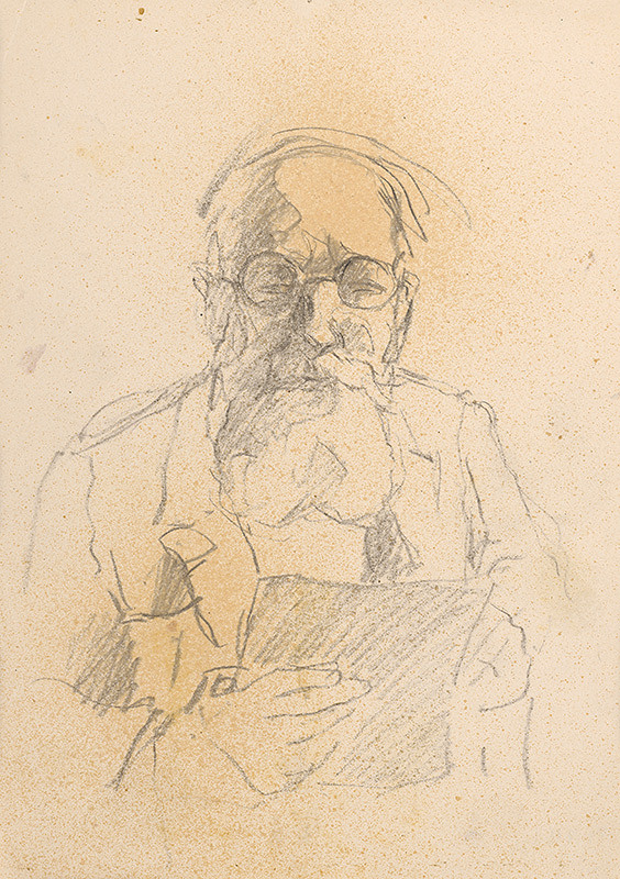 František Gyurkovits – Autoportrét 3