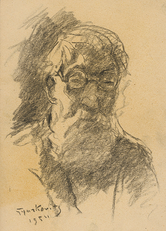 František Gyurkovits – Autoportrét 5 