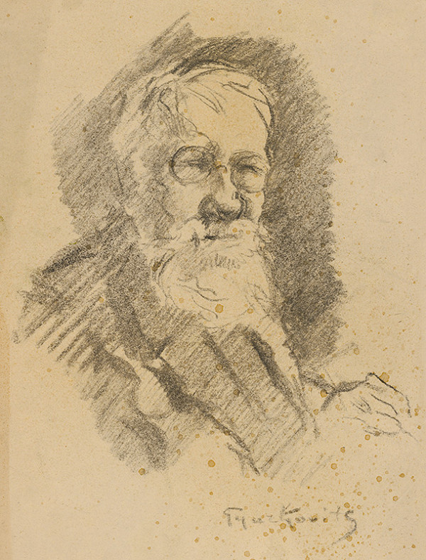 František Gyurkovits – Autoportrét 6