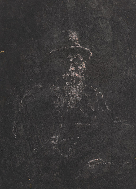 František Gyurkovits – Autoportrét 10 