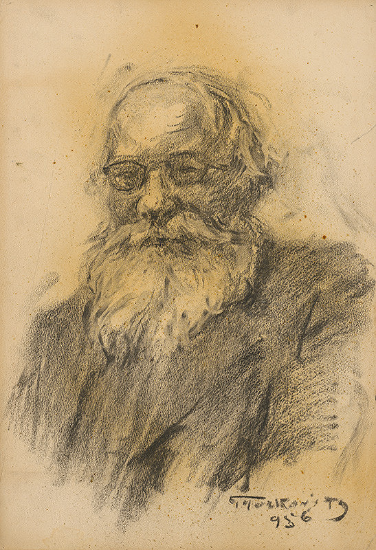 František Gyurkovits – Autoportrét 13