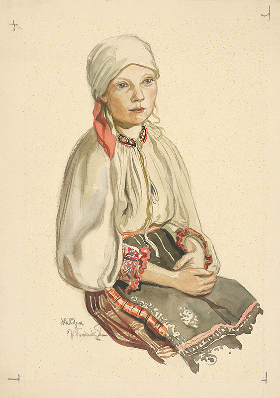 Jaroslav Vodrážka – Dievča v šatke 