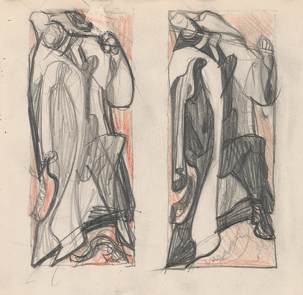 Ján Novák – Štúdia drapérie 2 