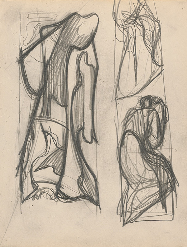 Ján Novák – Štúdia drapérie 4 