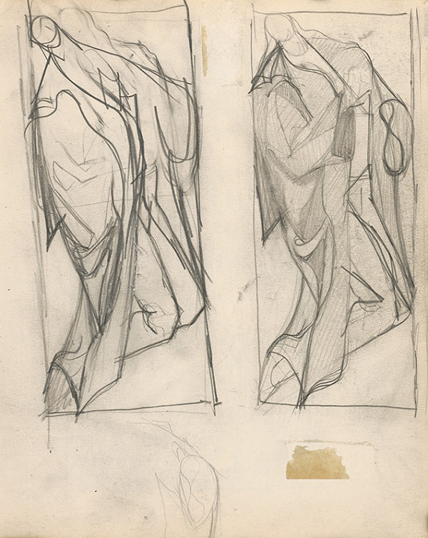 Ján Novák – Štúdia drapérie 1 
