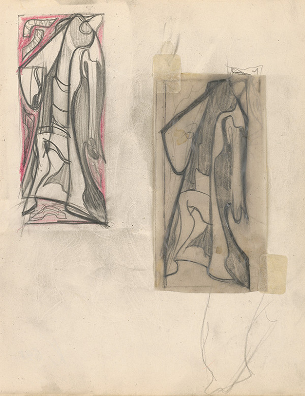 Ján Novák – Štúdia drapérie 2 