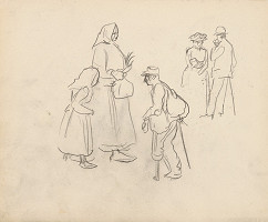 Ján Novák – Štúdie postáv - invalid 