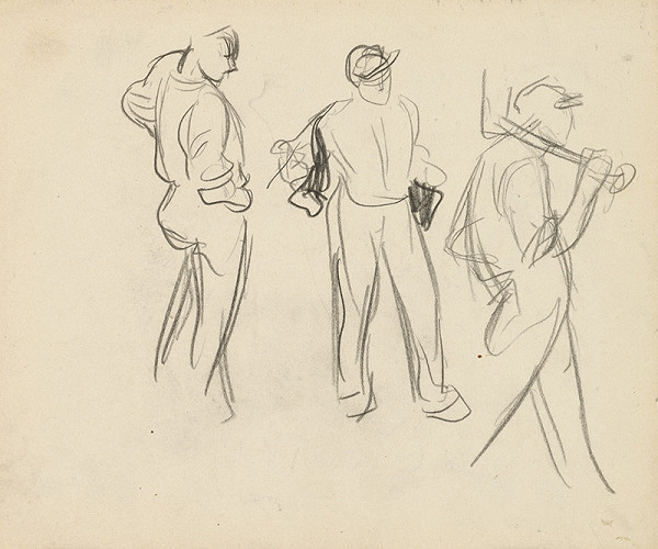 Ján Novák – Štúdie mužských postáv 