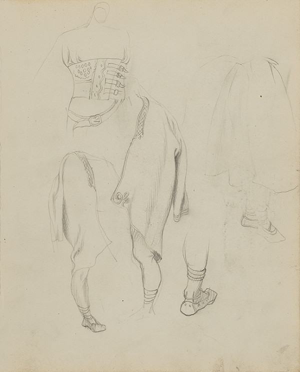 Ján Novák – Štúdia kroja 2 