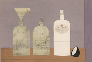 Andrej Barčík – Zátišie s fľašami 