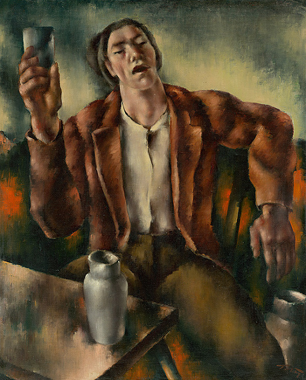 Viliam Ruttkay-Nedecký – Pijúci chlap 