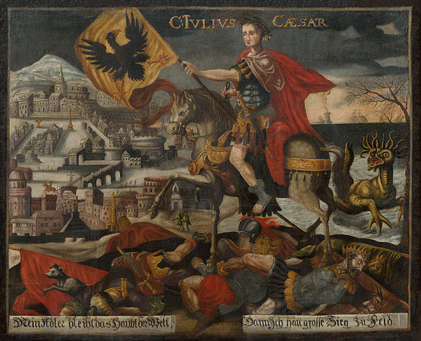 Neznámy autor – Alegorický výjav Cezára 