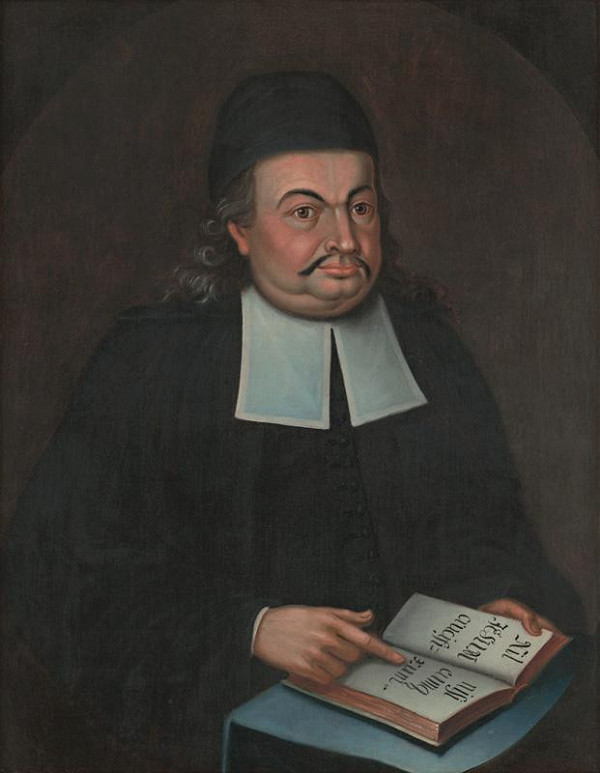 Ján Gottlieb Kramer – Portrét Samuela Hruškovica