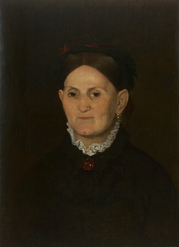 Dominik Skutecký – Portrét umelcovej svokry Anny Löwyovej 