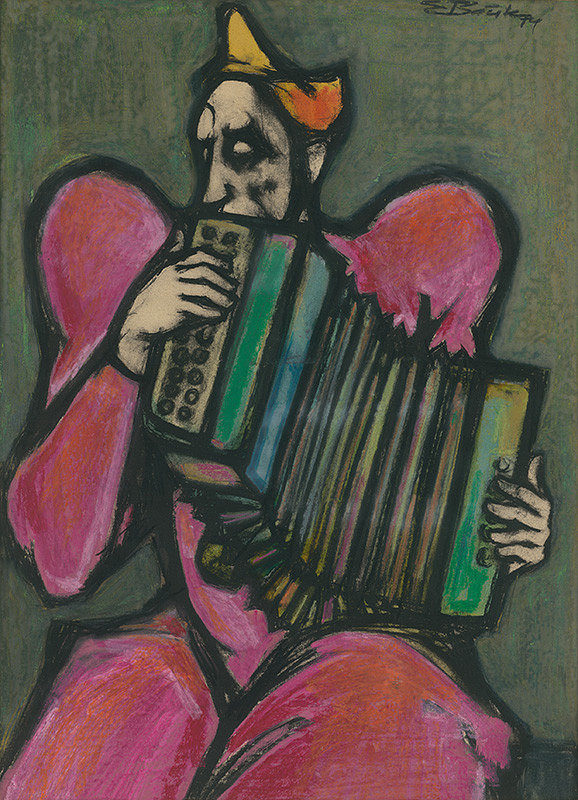 Emil Bačík – Klaun s harmonikou 