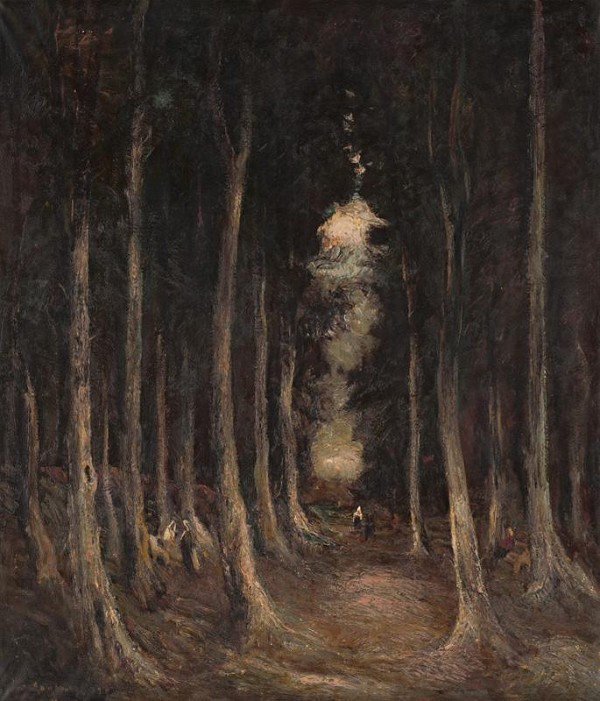 Július Szabó – Cesta v lučeneckom lese