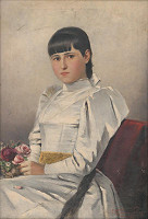 Ľudovít Kubányi – Portrét dievčaťa 