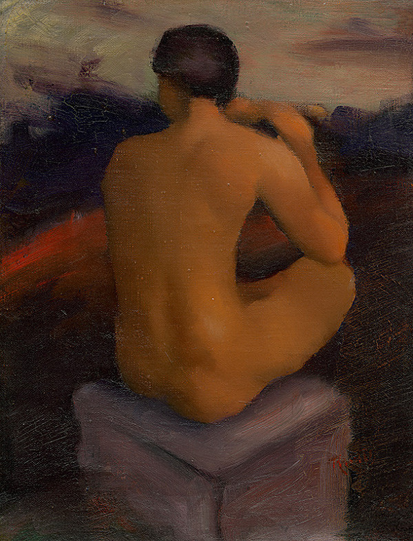 Viliam Ruttkay-Nedecký – Akt - muž 