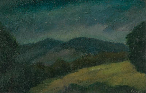 Gustáv Gerö – Krajina s modrým nebom 