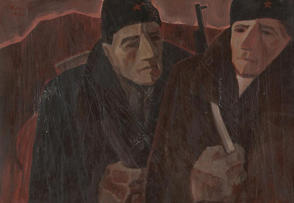 Béla Bacskai – Partizánska hliadka 