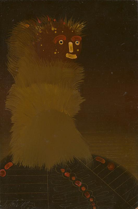 Karol Baron – Portrét-pseudodáma 