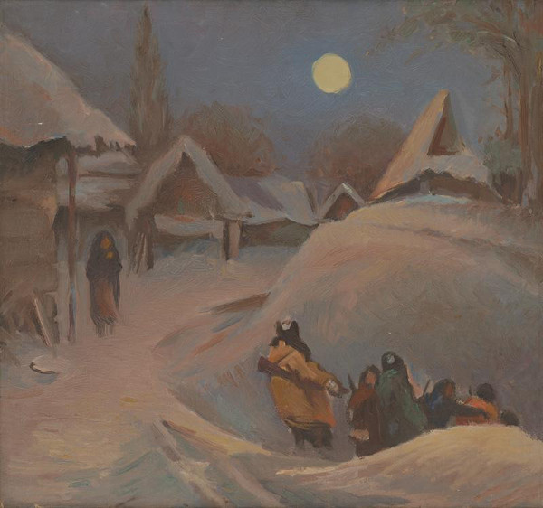 Viliam Chmel – Partizáni v dedine