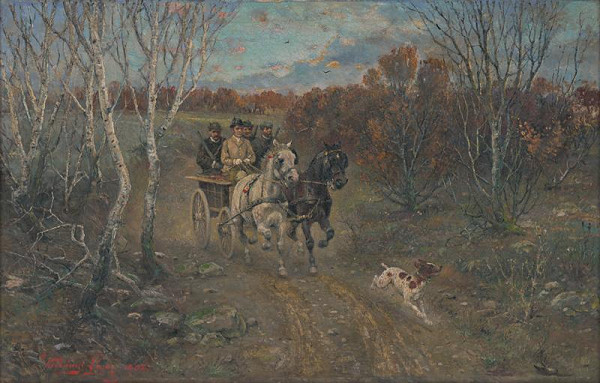 Ľudovít Kubányi – Na poľovačke 