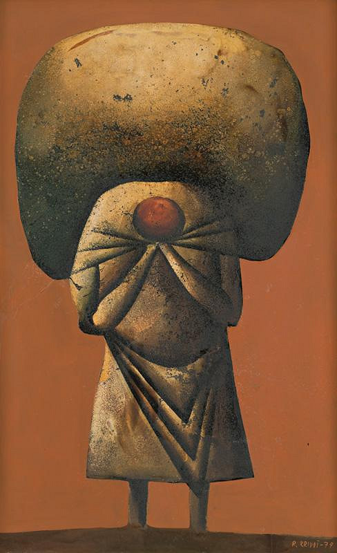 Rudolf Krivoš – Žena s batohom 