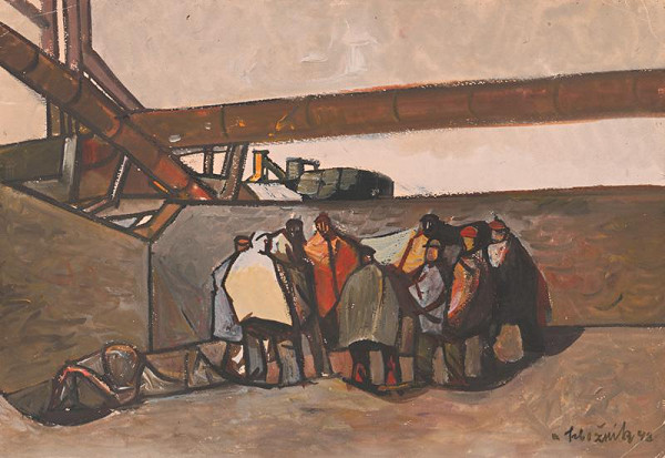 Vincent Hložník – V továrni 