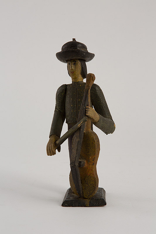 Slovenský rezbár z 19. storočia – Basista 