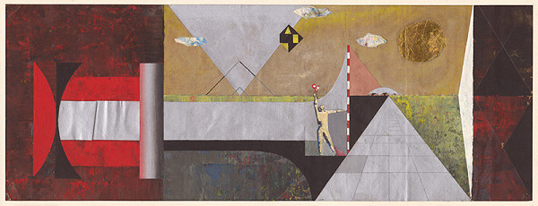 Oto Opršal – Návrh na nástennú maĺbu 