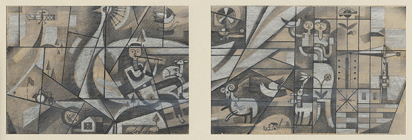 Oto Opršal – Návrh na leptané okná pre T. Teplice 