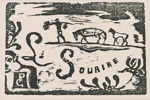 Paul Gauguin – Záhlavie revue Úsmev II. 