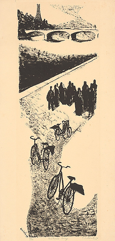 Vincent Hložník – Nábrežie Seiny